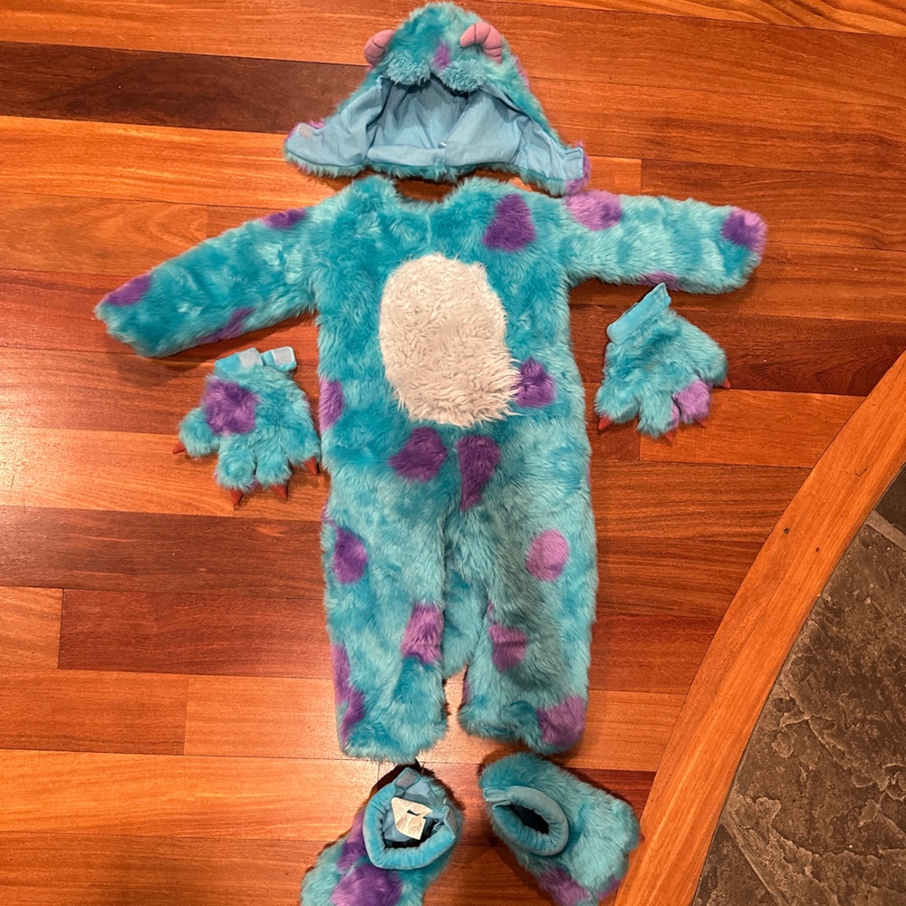 Pottery Barn Kids Sully Costume Monsters Inc